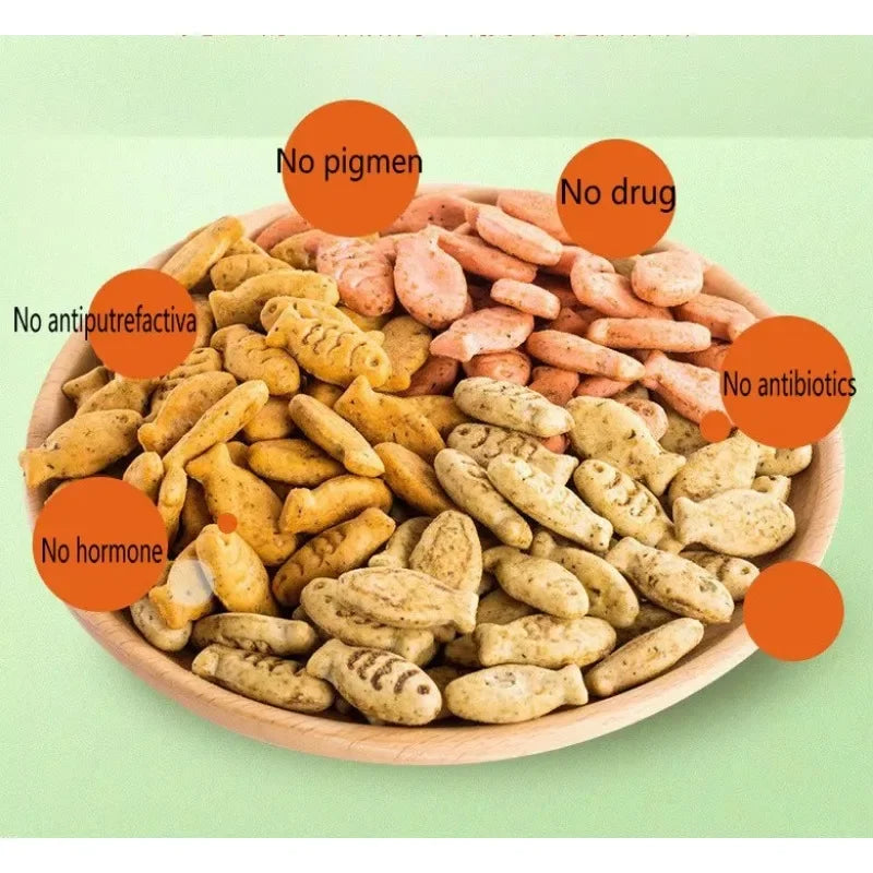 Cat Teeth Grinding Snack Biscuits