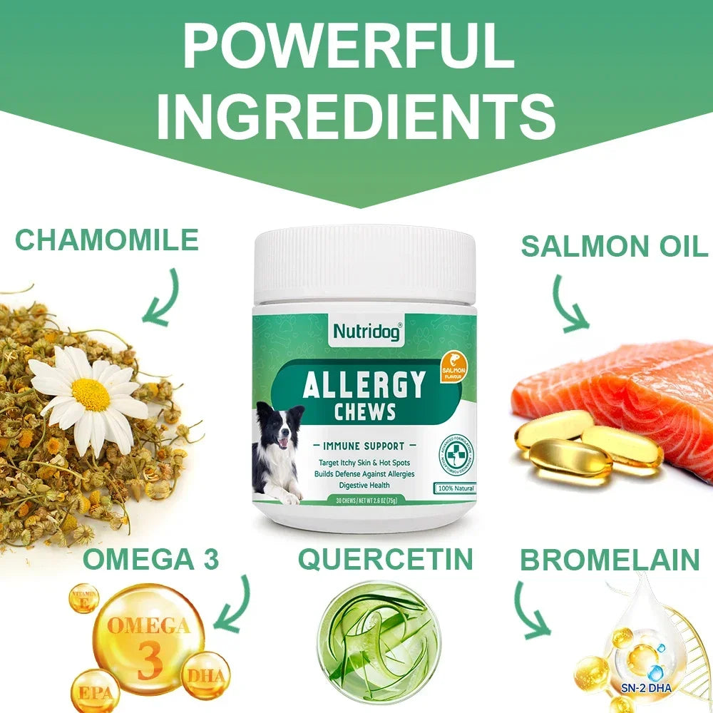 Dog Allergy and Immune Chews