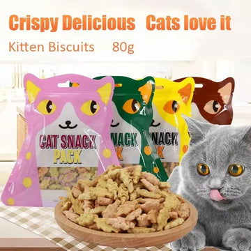 Salmon Chicken Tuna Cat Biscuits