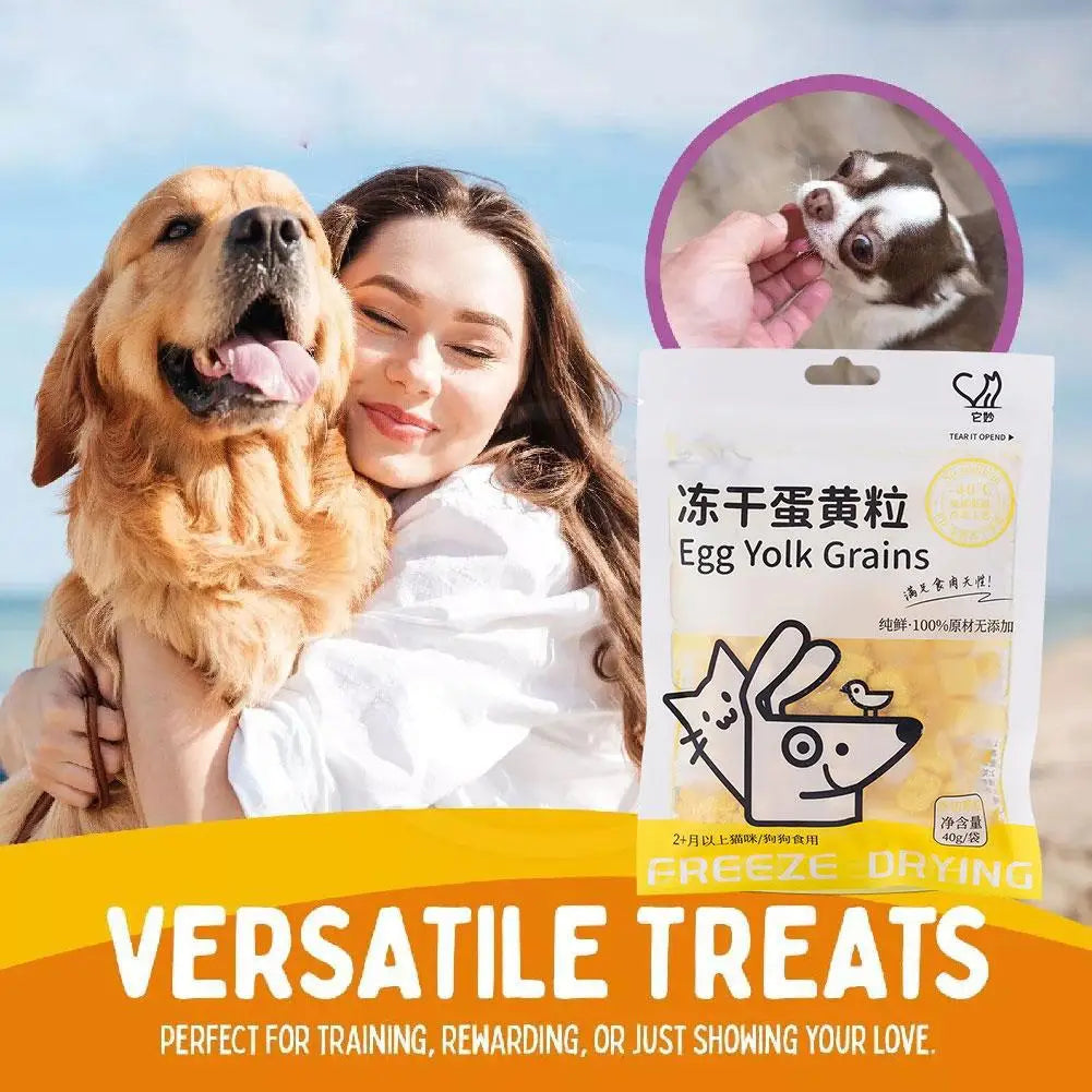Freeze-Dried Egg Yolk Cat Snack