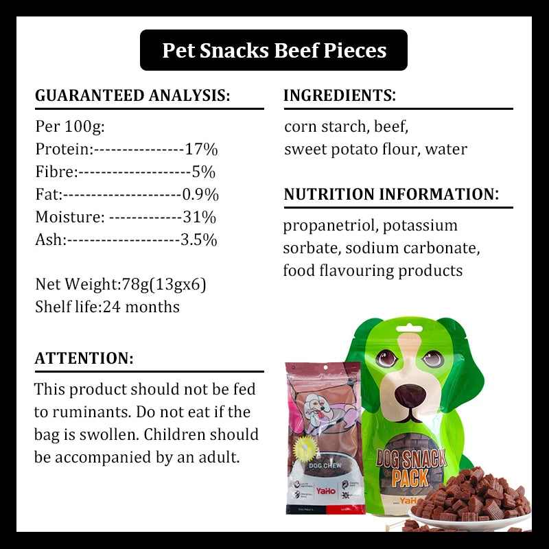 Beef Training Snacks for Dogs