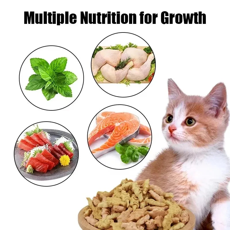Salmon Chicken Tuna Cat Biscuits